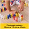 100 Pieces Neon | Kids Games for Game Night | Building Toys for Outdoor Games | Lily Hevesh Dominoes Set for Adults & Kids Ages 5+